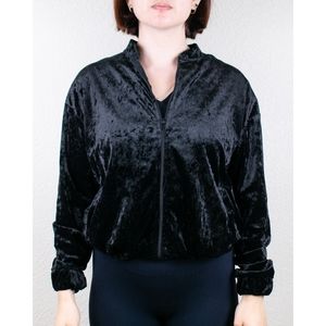 Women's velvet jacket